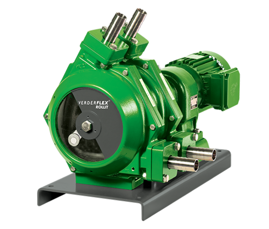 Verderflex peristaltic hose and tube pumps hygienic Rollit